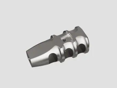 muzzle brake sdgt 3D model