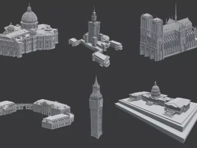 Architecture Pack  3D model