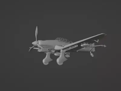 Stuka ju 87 3D model