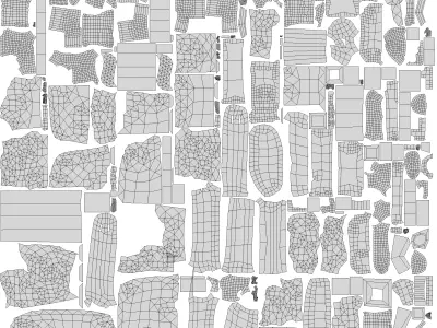 Japanese Graveyard Asset Pack Low-poly 3D model