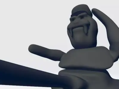 War Walrus Free low-poly 3D model