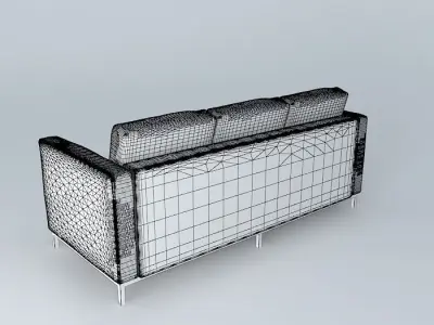 Contempo Sofa Free 3D model