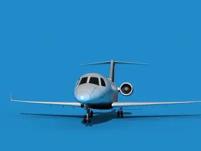 Cessna Citation C700 Longitude V12 3D model