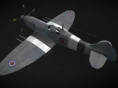 Supermarine Spitfire 3D model