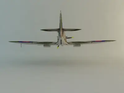 SpitFire MKII 3D model