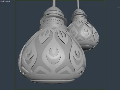Ceiling Lamp Free 3D model 14