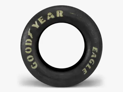 Goodyear Billboard Tire 3D model