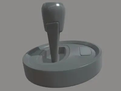 Gear Lever 01 Low-poly 3D model