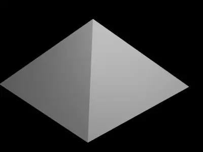 Egyptian Pyramid Free low-poly 3D model