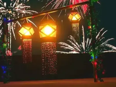 DEWALI LANTERN Free low-poly 3D model