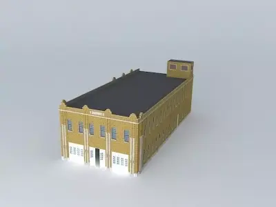 Stn 6 Former Fire Station 6 in Minneapolis Free 3D model