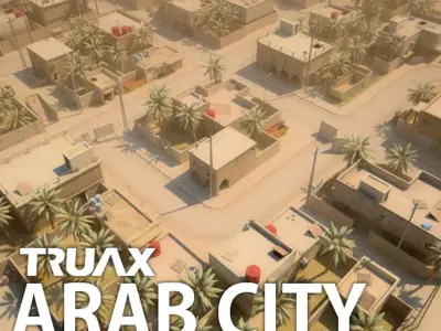 Arab City - Set 03 3D model