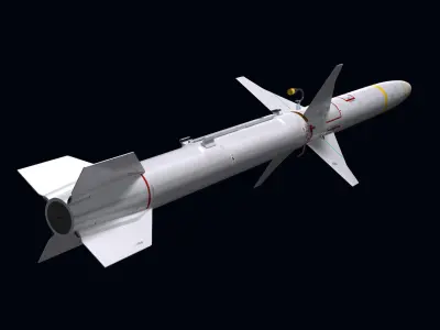 AGM-88E Missile 3D model