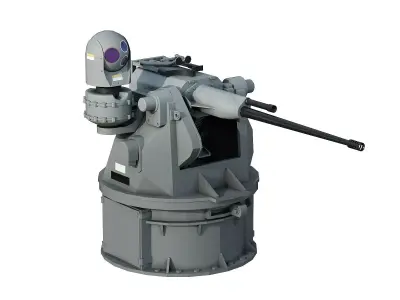 M242 Bushmaster  25mm  3D model