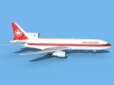 Lockheed L-1011 TriStar Air Canada 1 3D model