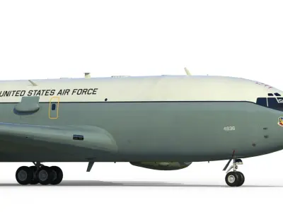 WC-135 Constant Phoenix 3D model