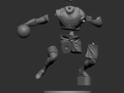Basketball 3D Printable Free Free 3D print model