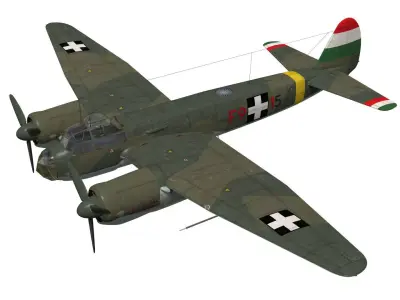 Junkers Ju 88 D-2 3D model
