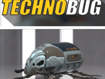 Technobug tech bug 3D model