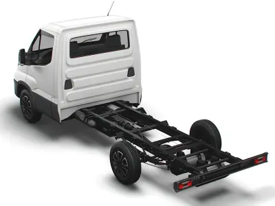 Iveco Daily Single Cab L2 Chassis 2022 3D model