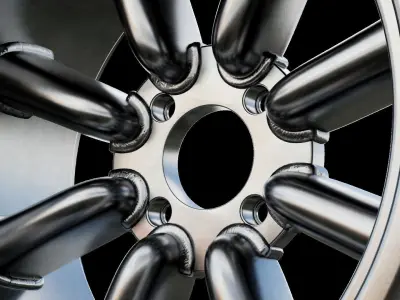 RS Watanabe 8-Spoke Rim 3D model