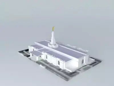 Regina Saskatchewan Temple Free 3D model