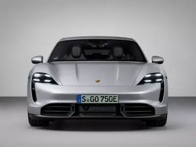Porsche Taycan Turbo S Luxury Electric Sports Car 3D model