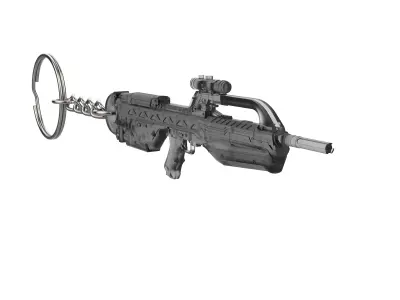 Halo Keychains Bundle - 13 Printable STLs - Commercial Use 3D print model