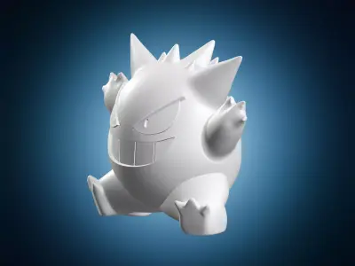 Gengar Miniature Sculpt 3D print model