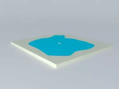 Sketchy Phyiscs Enabled Recovery Barge Free 3D model