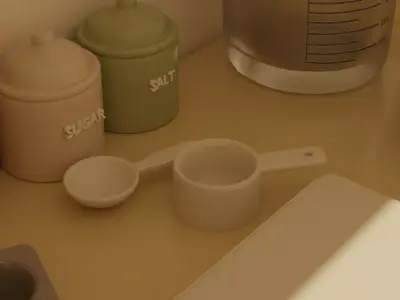 Meaning Cup Cozy Model by Poonsiri Free low-poly 3D model
