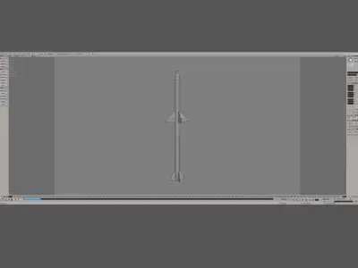 Skyguard Sparrow Missile area defense system Free low-poly 3D model