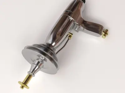 Retro Raygun 3D model