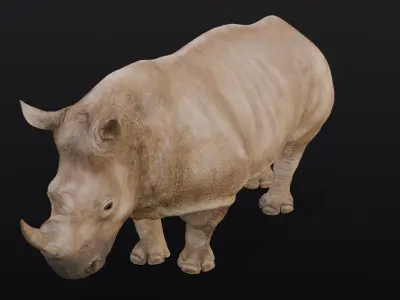 Behemoth Animated 3D Model Low-poly 3D model