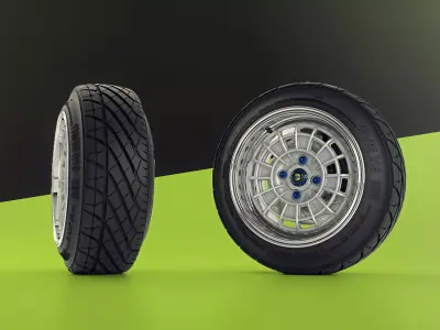Mugen NR10R 15in JDM rare rim - RIM ONLY -  3D model