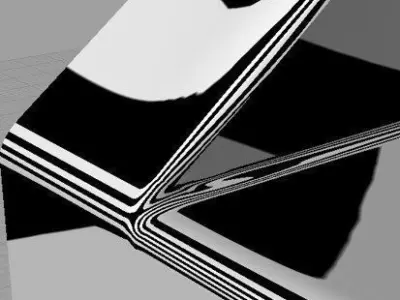 4 different radius g2 fillet Free 3D model