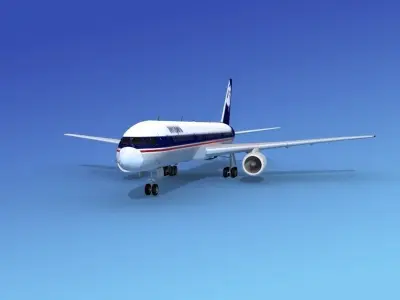 Boeing 757-200 Aeroperu 3D model