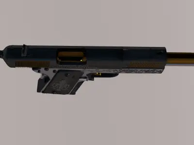Colt 1911 Pistol 3D model