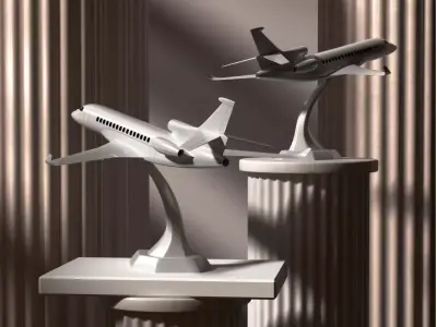 Dassault Falcon 8x - 3D Printing 3D print model