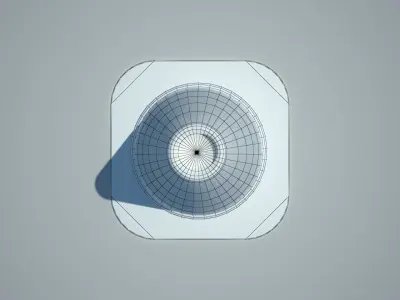 Traffic Cone 3D Model Low-poly 3D model