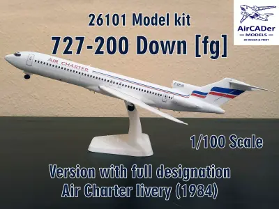 26101 Model kit Boeing 727-200 Down fg 3D print model