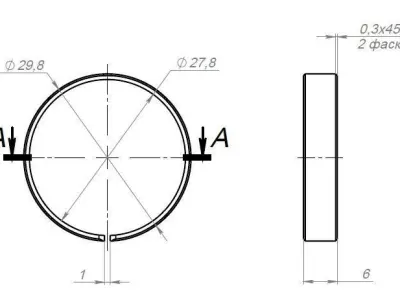 Barrel brake MC 21-12 3D model