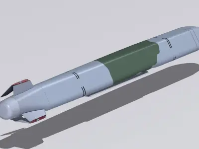 Kh-101 missile 3D model