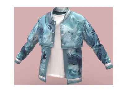 Bomber pack Low-poly 3D model