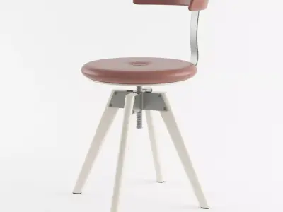 A-series Stool Free 3D model