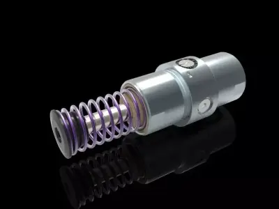 Shock Absorber Free 3D model