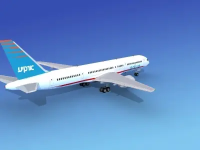Boeing 757-200 Arkia Israel Airlines 3D model