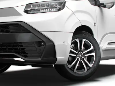 Toyota ProAce City Verso L1 2025 3D model