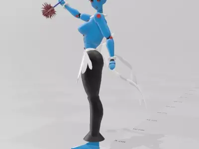 robot tina super sonico rosie jet son 3D print model