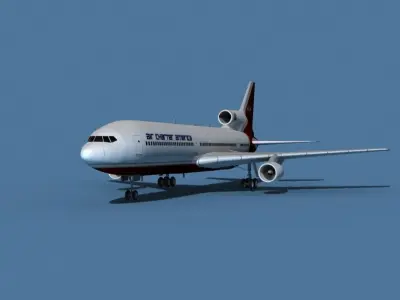 Lockheed L-1011-50 Air Charter America 3D model